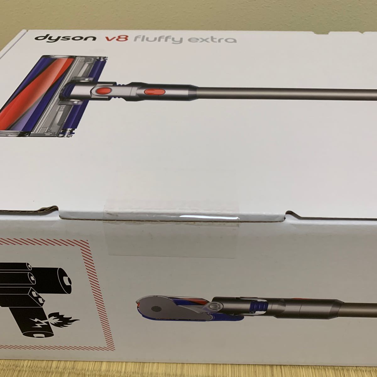 新品未開封】Dyson V8 Fluffy Extra SV10 TI (シルバー)|Yahoo