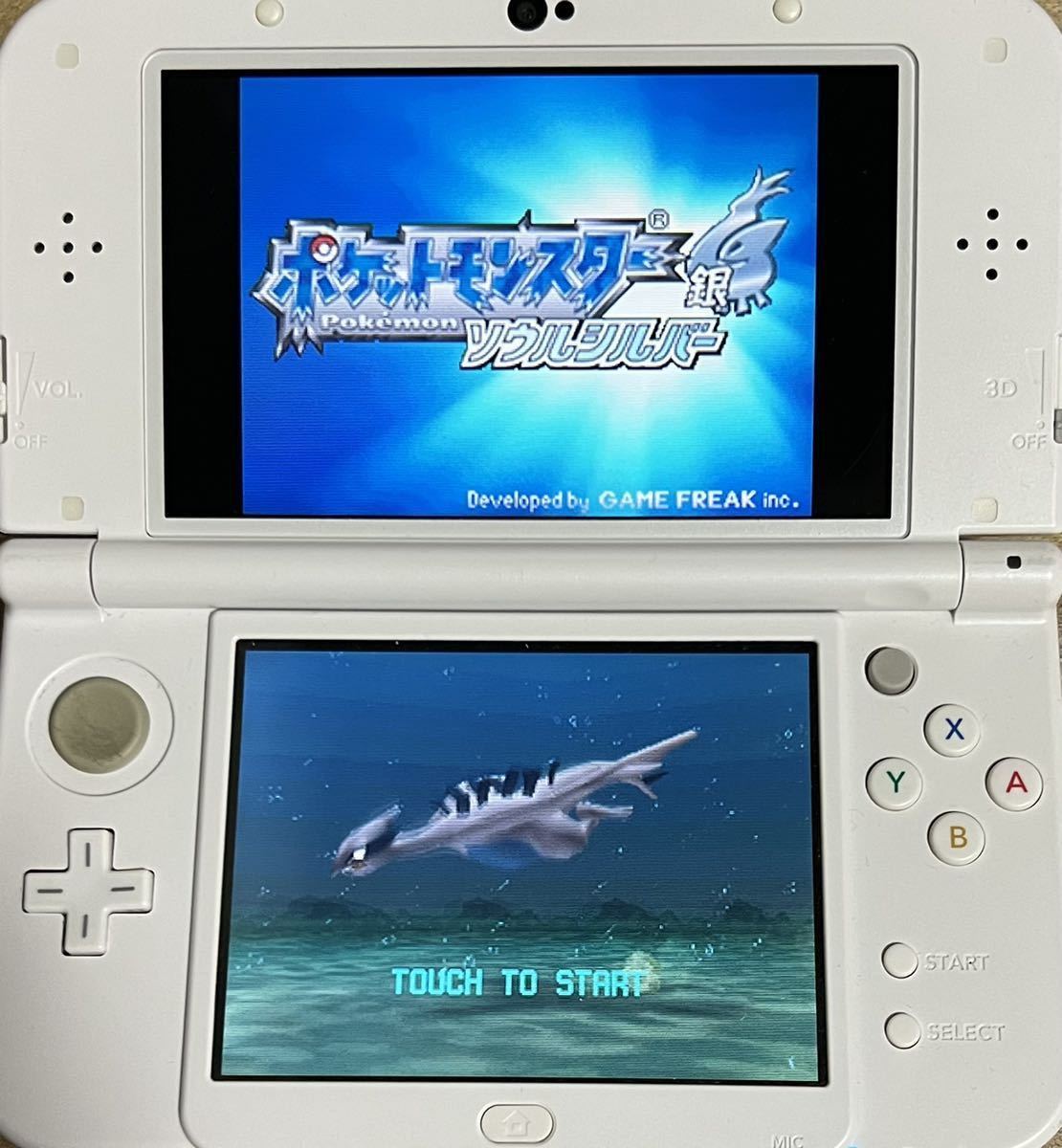 【動作確認画像有り】 DS ポケットモンスター ハートゴールド ソウルシルバー ポケモン 2点セット まとめ売り ゲームソフト 任天堂 RPG