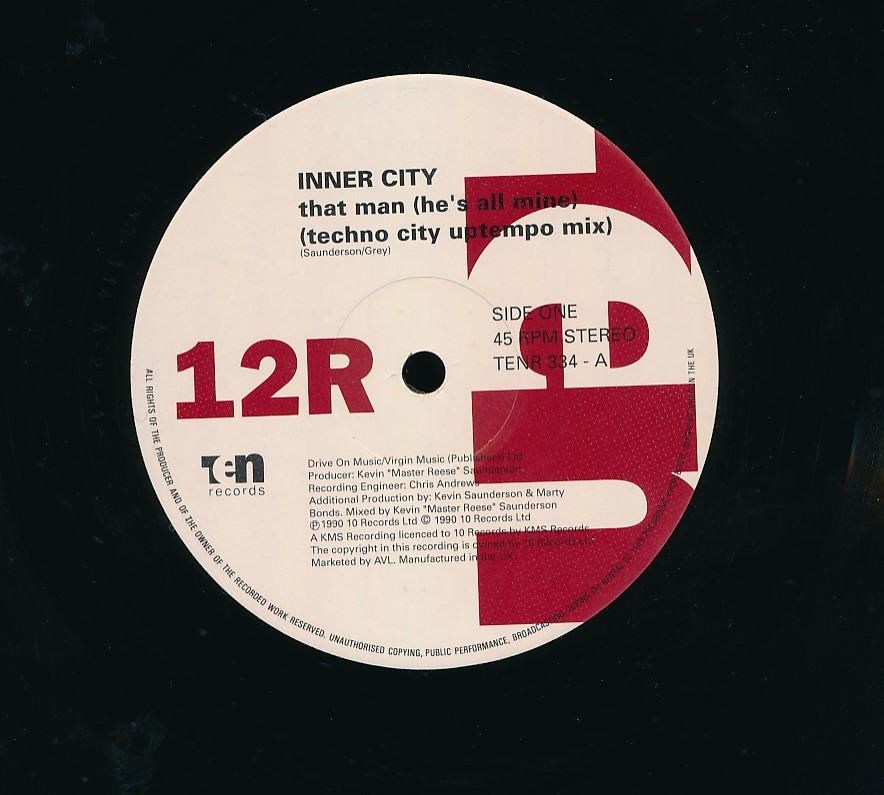 Y-143 INNER CITY / THAT MAN （HE'S ALL MINE） UK 12inchの画像3