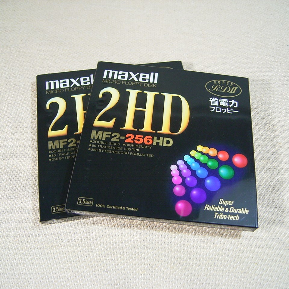 25％OFF】 フロッピーディスク 10枚入り 2HD MF2-256HD maxell