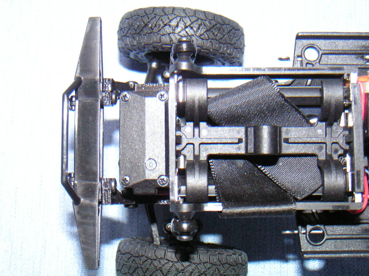 ミニッツ 4×4 ジープラングラー用 変換ハブ+RGTタイヤ灰+ボディ10mmリフトアップ 京商 Kyosho Mini Z 4x4 Jeep Wrangler