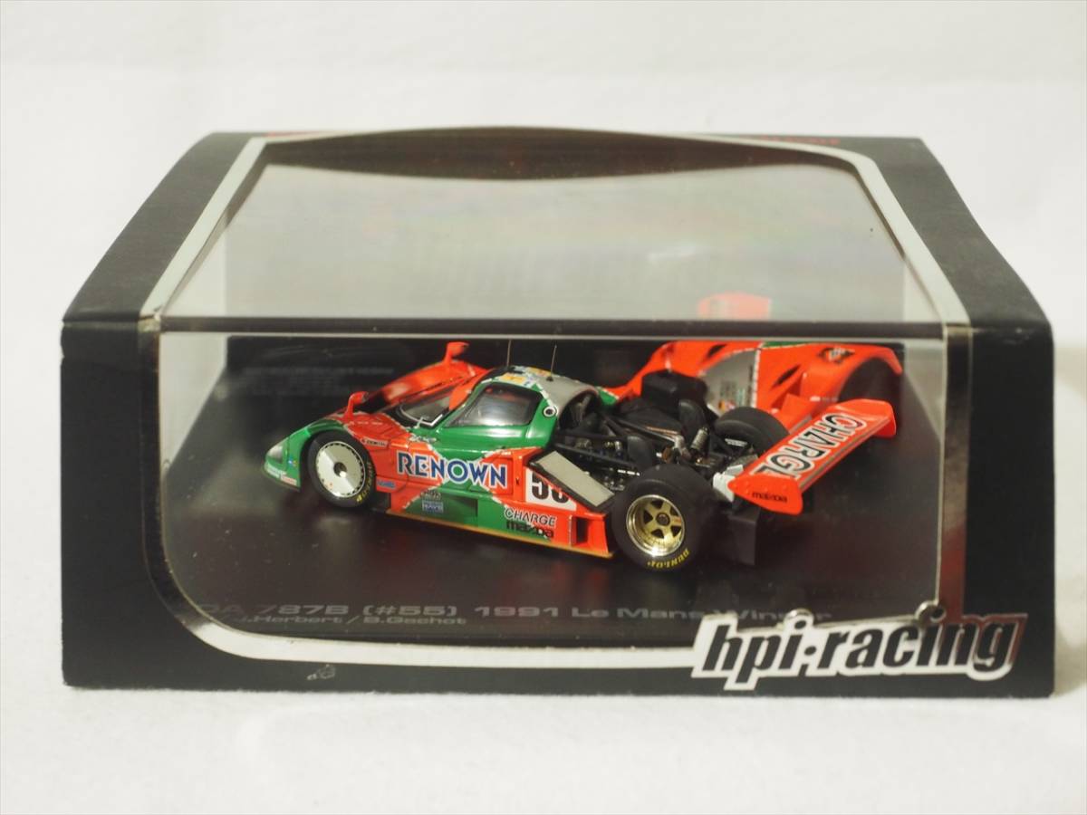 MAZDA 787B #55 1991年ルマン24時間優勝 hpi 1/43 937 www.gastech.com.tr