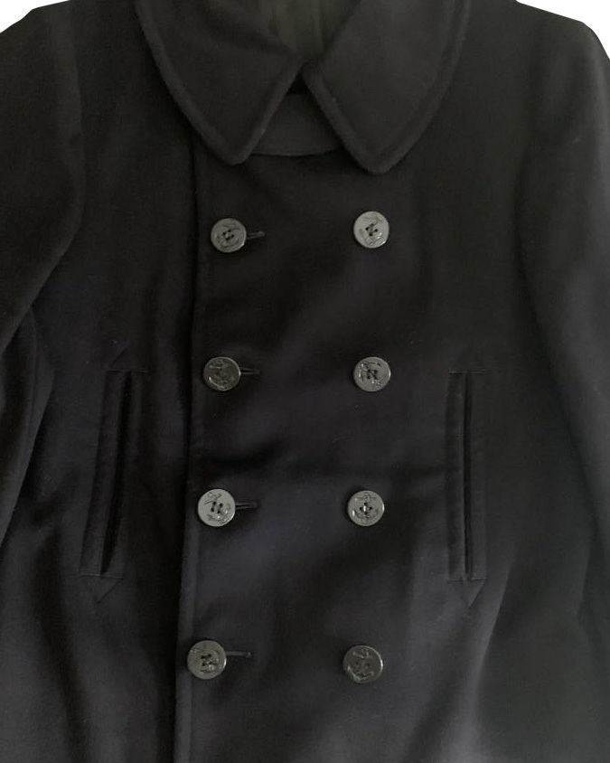 1940s Us Navy Vintage 10ボタンpコート 海軍, Vintage Naval Clothing Factory Peacoat