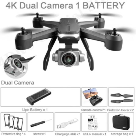 4K-Dual camera】ミニ4クアドリコプタードローン,デュアル 4K-Dual camera】ミニ4クアドリコプタードローン,デュアル