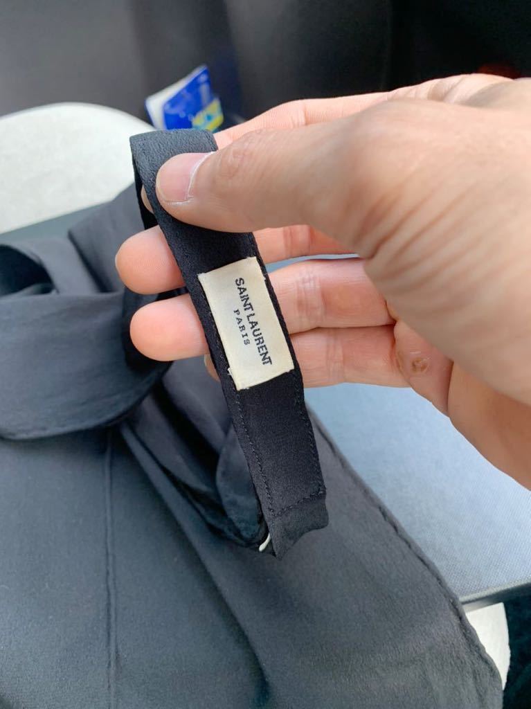 2015ss saint laurent paris サンローラン クラヴァット 贈り物