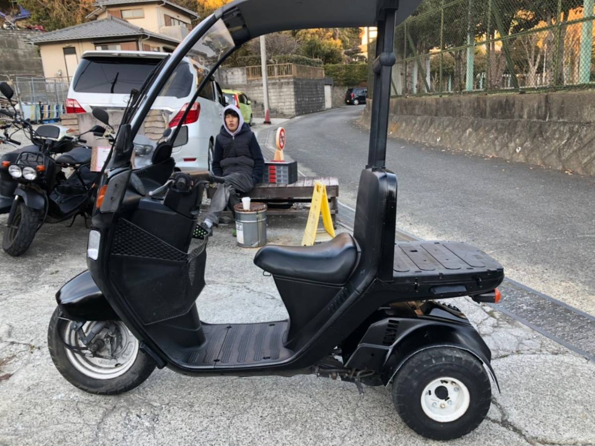 ジャイロキャノピーミニカー仕様ブラック 人気のミニカー仕様で低走行