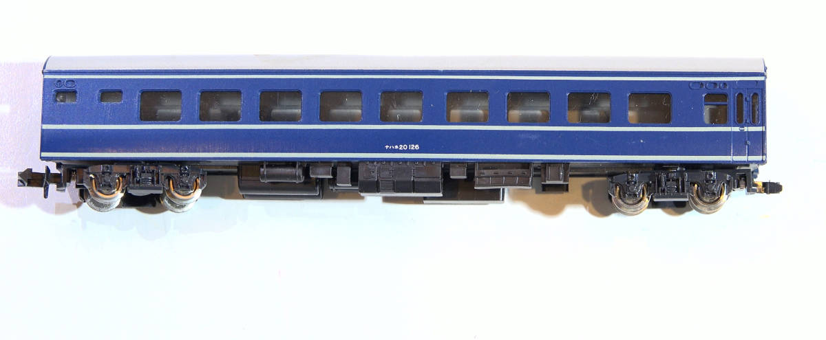 【M12024】KATO　ナハネ20　旧製品　ケースなし　20系寝台客車　ブルートレイン　ジャンク　中古Nゲージ_画像3