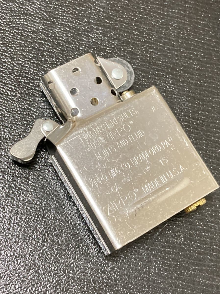 zippo KOOL 限定品 2013年製 前面刻印 クール ブラック BLACK zippo KOOL 限定品 2013年製 前面刻印 クール ブラック BLACK