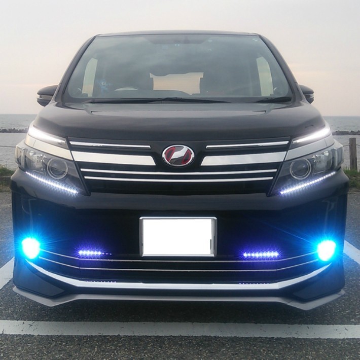 室内で色切替可能 バン/トラック/NV200バネット/e-NV200 ME0.VME0 H26.10～ H8/H11/H16 LEDフォグランプ アイスブルー/ホワイト切替式_画像8