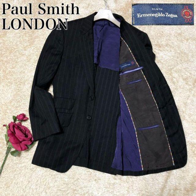  Paul Smith London Paul Smith London высококлассный Zegna полоса жакет угольно-серый M размер мульти- полоса 