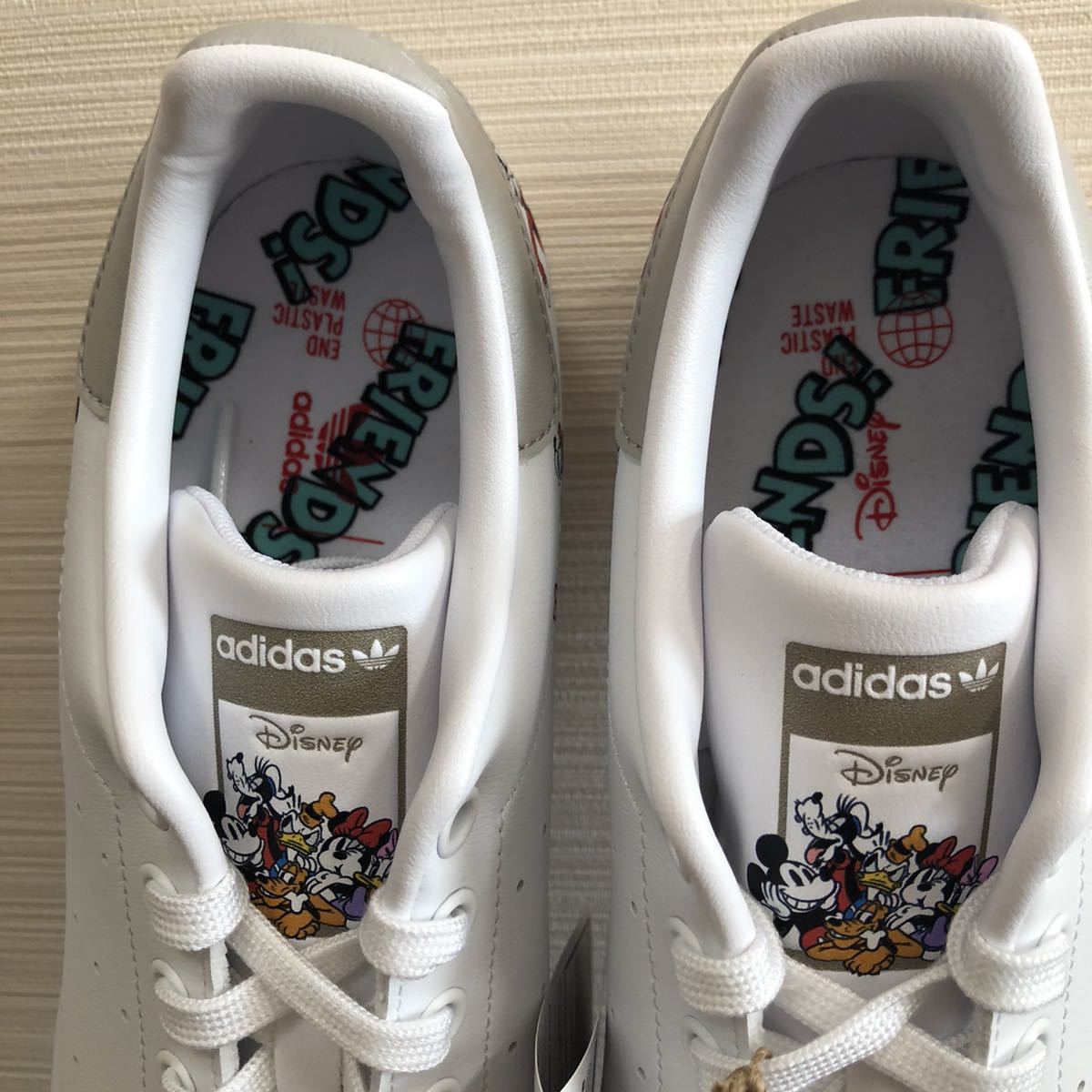 新品】スタンスミス GW9539 27 5cm ディズニー ミッキー adidas 新品】スタンスミス GW9539 27 5cm ディズニー ミッキー adidas