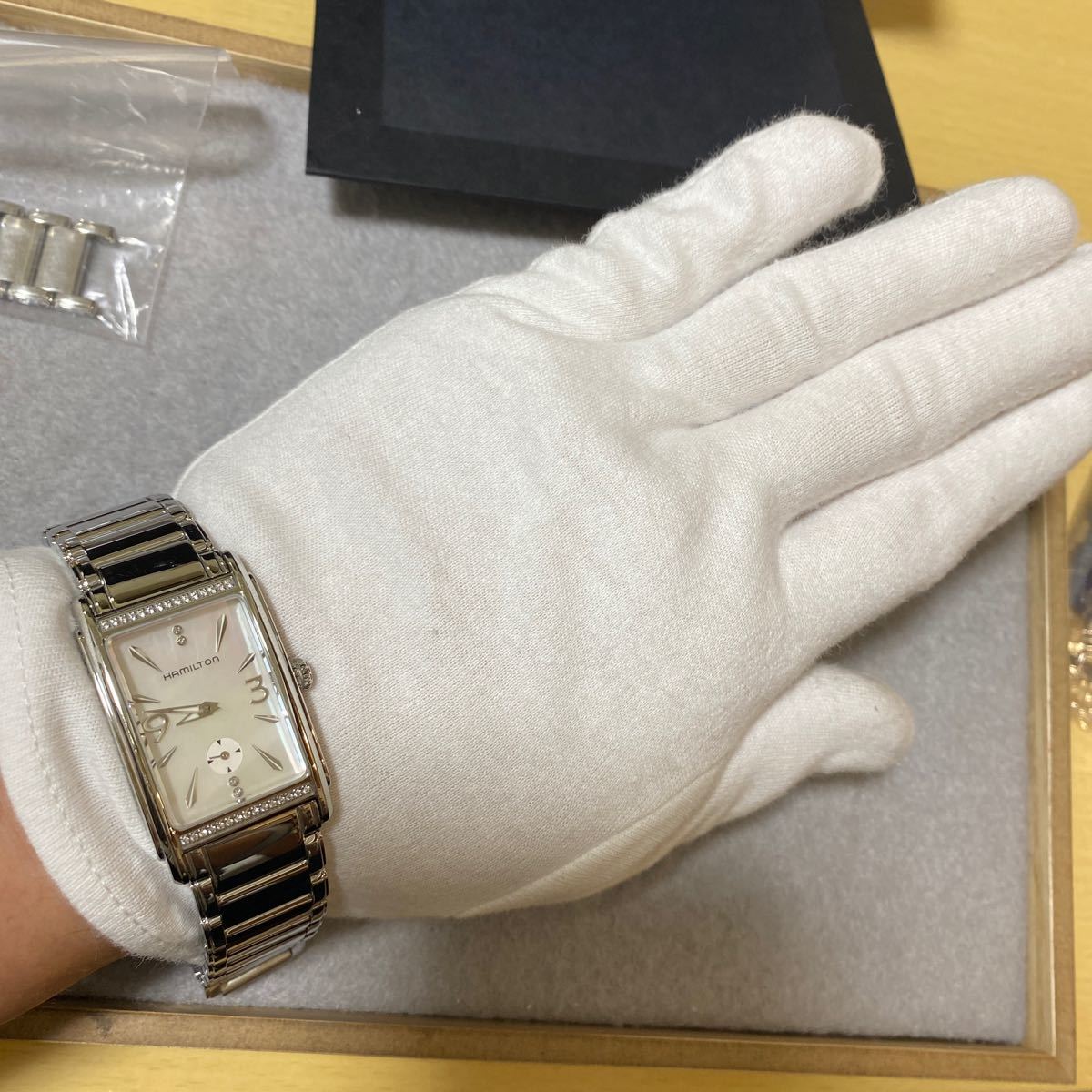 ハミルトン 腕時計 レディース アードモア ダイヤモンド付き ハミルトン 腕時計 レディース アードモア ダイヤモンド付き