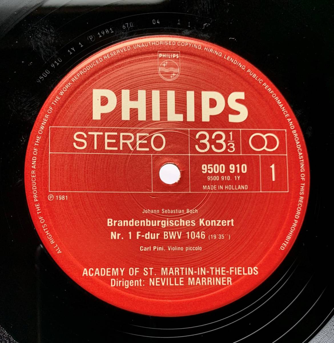 LP☆蘭PHILIPS 6769 058☆バッハ「ブランデンブルグ協奏曲 LP☆蘭PHILIPS 6769 058☆バッハ「ブランデンブルグ協奏曲