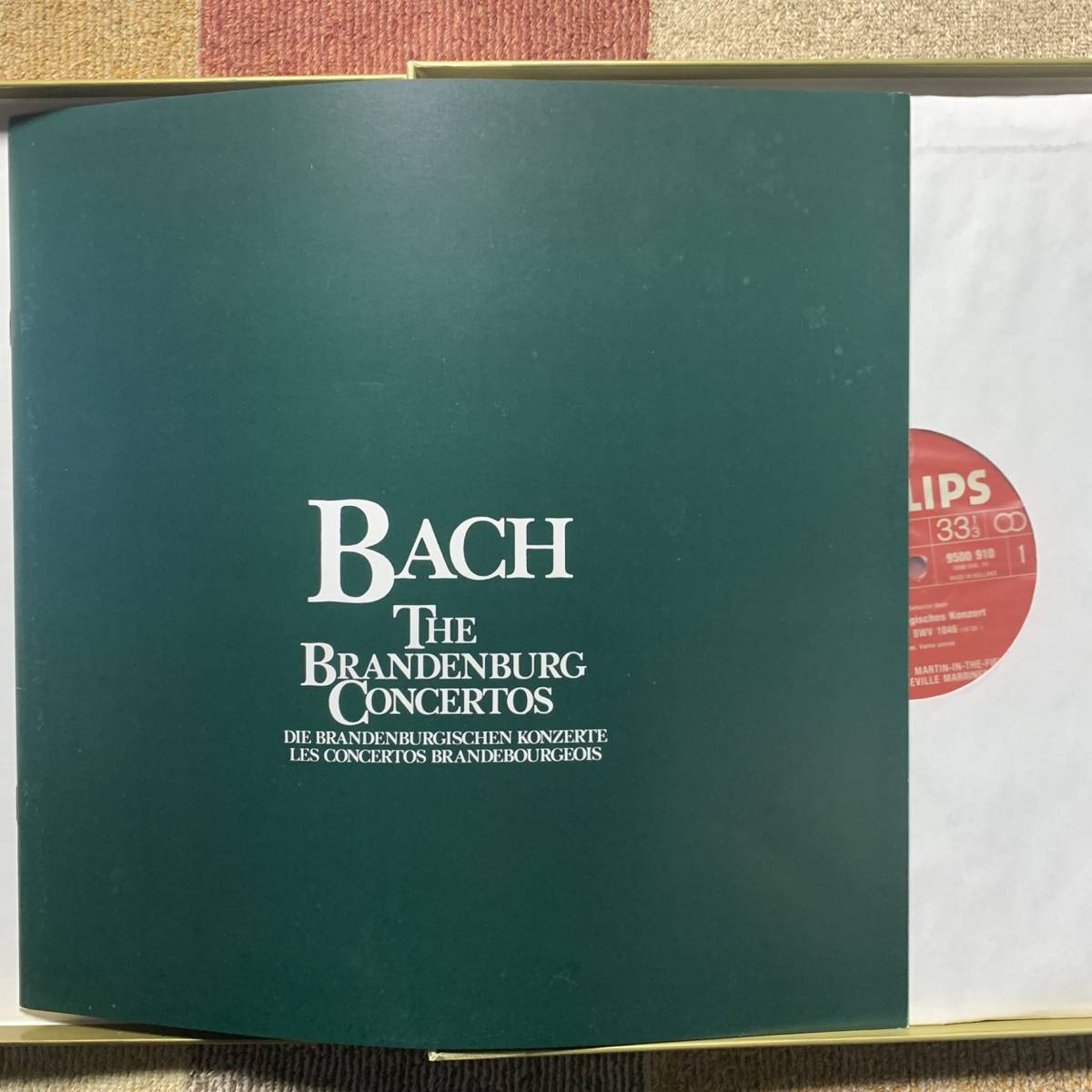 LP☆蘭PHILIPS 6769 058☆バッハ「ブランデンブルグ協奏曲 LP☆蘭PHILIPS 6769 058☆バッハ「ブランデンブルグ協奏曲