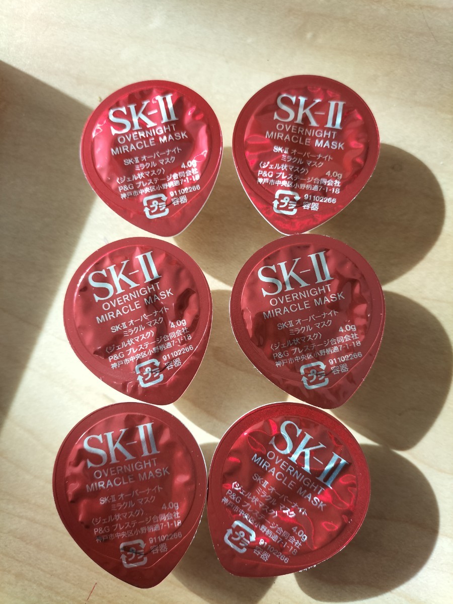 SK-II オーバーナイトミラクルマ スク6個（¥9,900） cafelafinca.cl