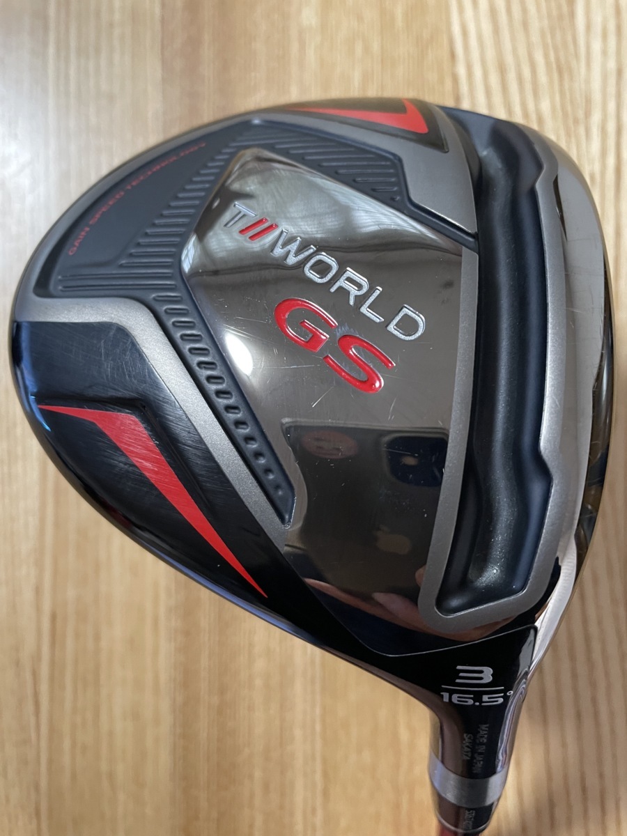 美品 ホンマ T//WORLD GS フェアウェイウッド 2021 VIZARD FD-6X 3W