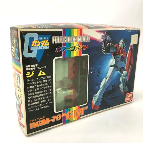 未組立》バンダイ 1/144 ジム F.C.M フルカラーモデル 「機動戦士