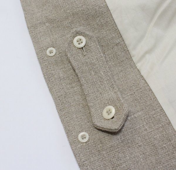 Nigel Cabourn AUTHENTIC ナイジェルケーボン 英国製 MAROLLY JACKET LINEN リネン マロリー ジャケット48 Ventile ベンタイル_画像7