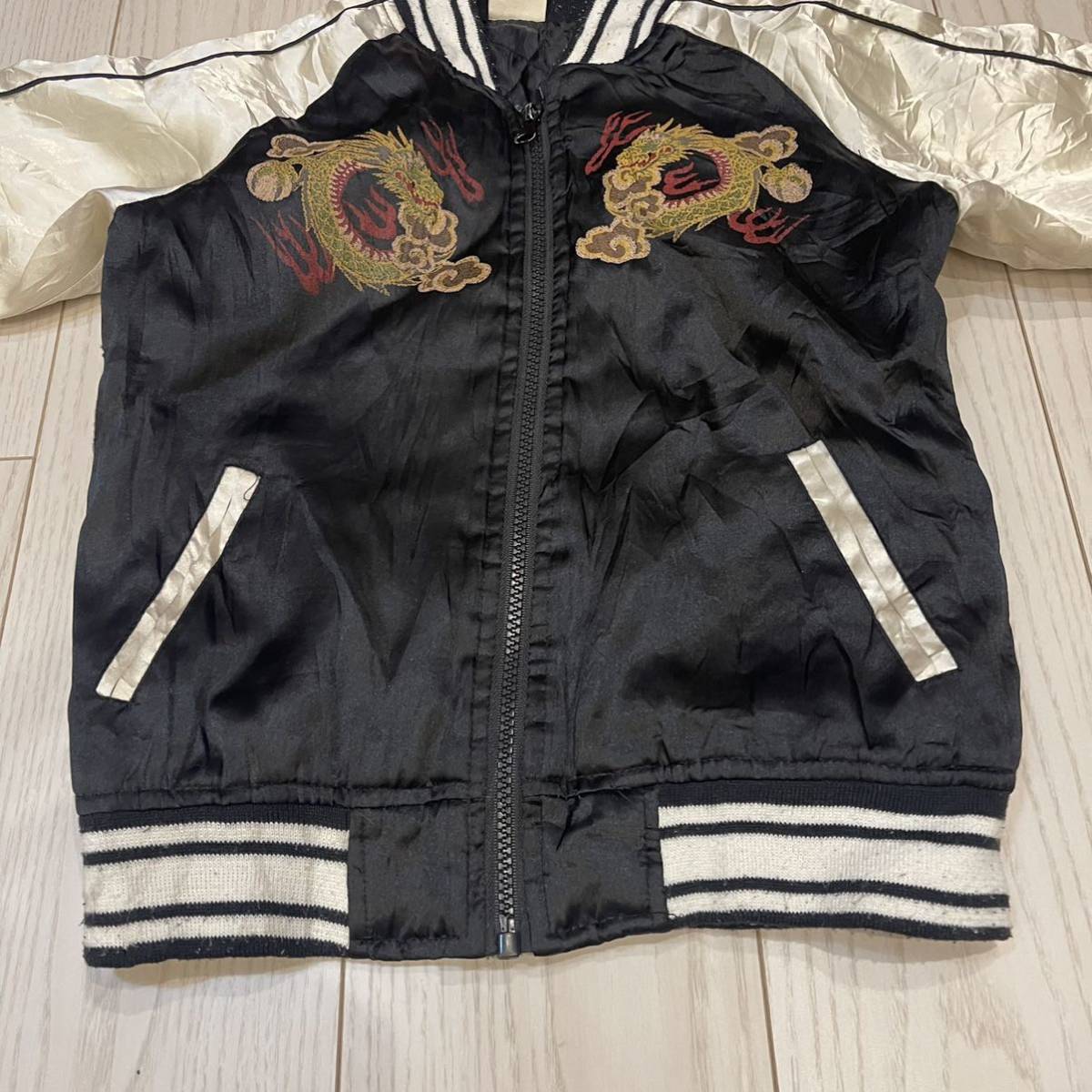 sj032 б/у одежда Kids baby Japanese sovenir jacket жакет внешний 