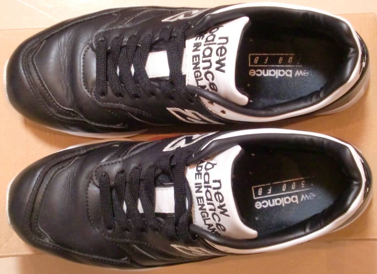 良品¥36720⇒55%引即決送料込★英国製new balanceニューバランス/M1500FBフットボールパック黒/白★Made in England★ワイズD/ENCAP搭載