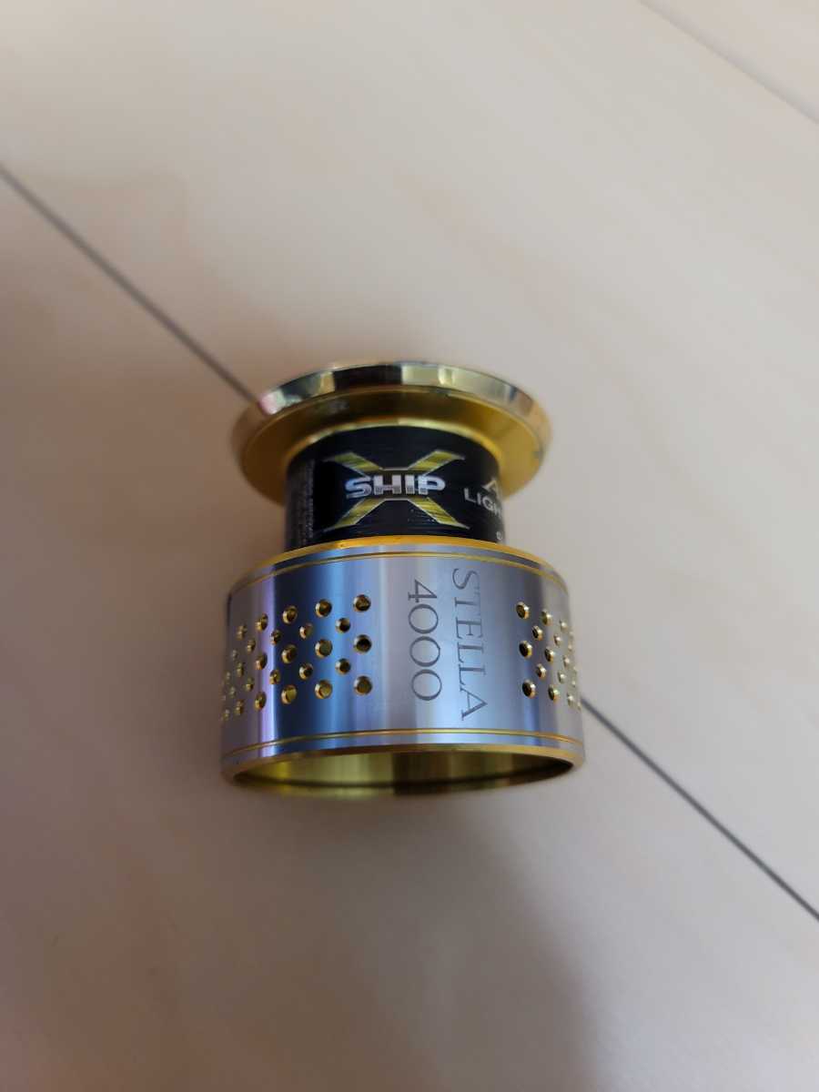15(1円スタート 美品 超希少)シマノ 10ステラ 4000 スプール 美品 超