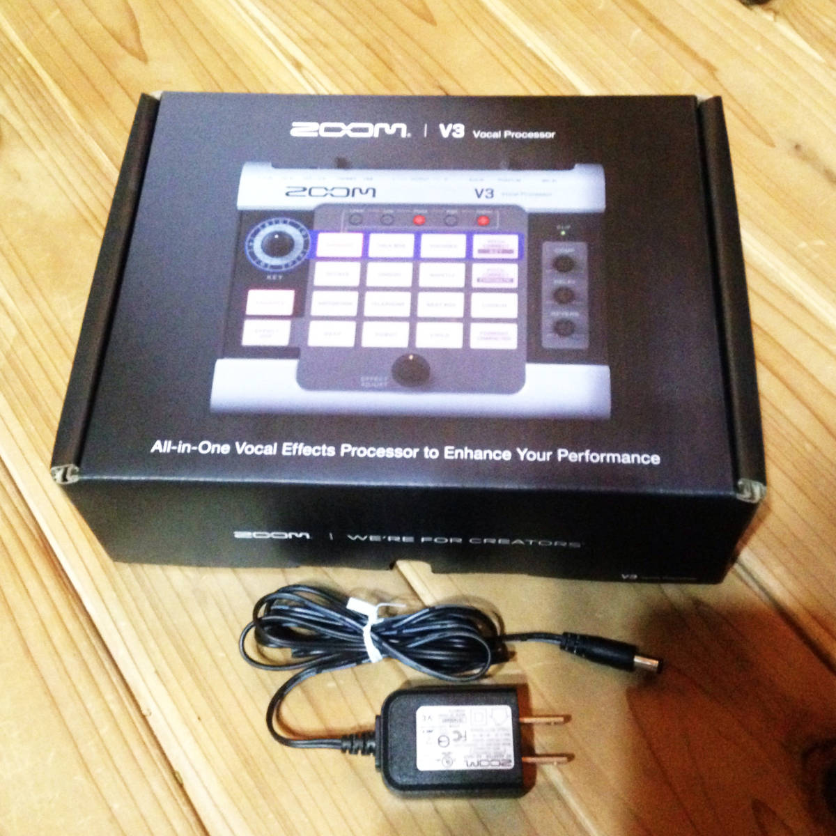 キャンセル ヤフオク! 送料無料ZOOM V3 + 純正ACアダプター/... - 即決