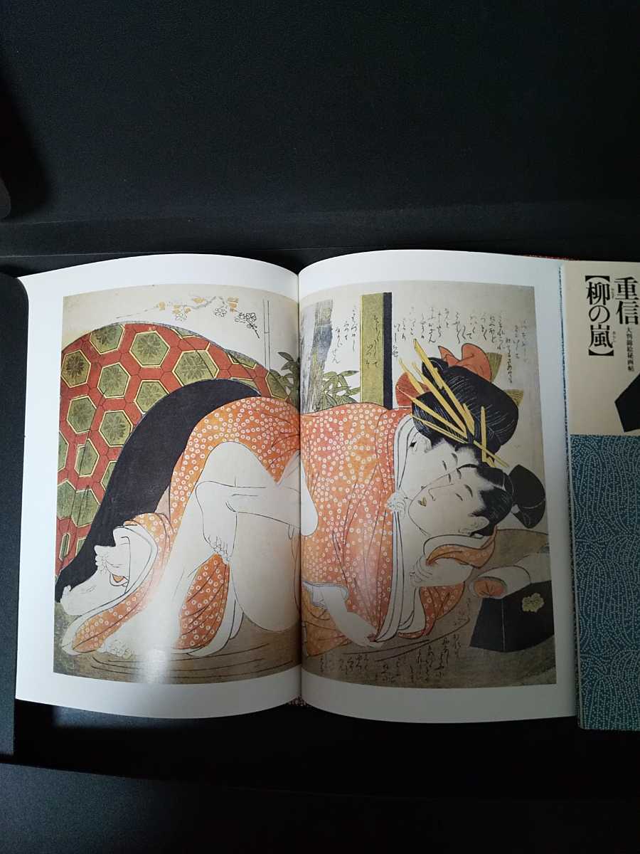 69%以上節約 歌麿 定本 浮世絵春画名品集成 重信 英泉 政信 4冊セット