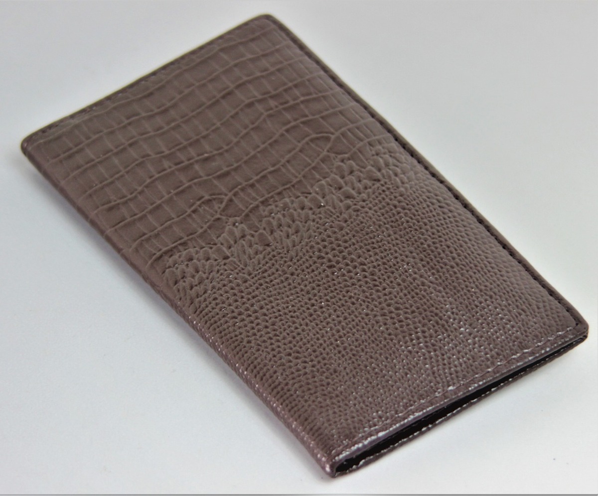 [ free shipping ][1 jpy start ][ new goods ] baby crocodile. head . neat's leather type pushed .. super really repeated reality! simple super thin type! card-case wallet 2 color 