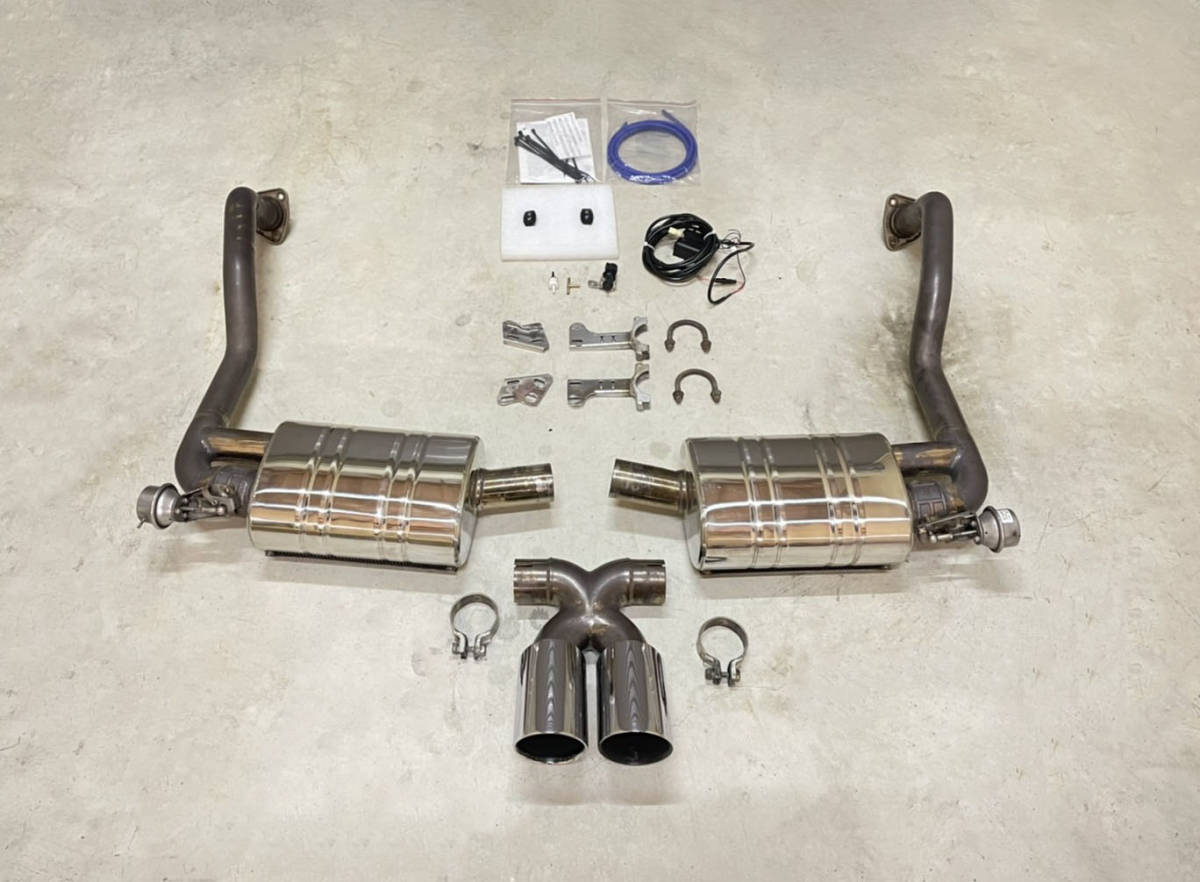 可変バルブマフラー エキゾースト akagakiracing ポルシェ 可変バルブマフラー エキゾースト akagakiracing ポルシェ