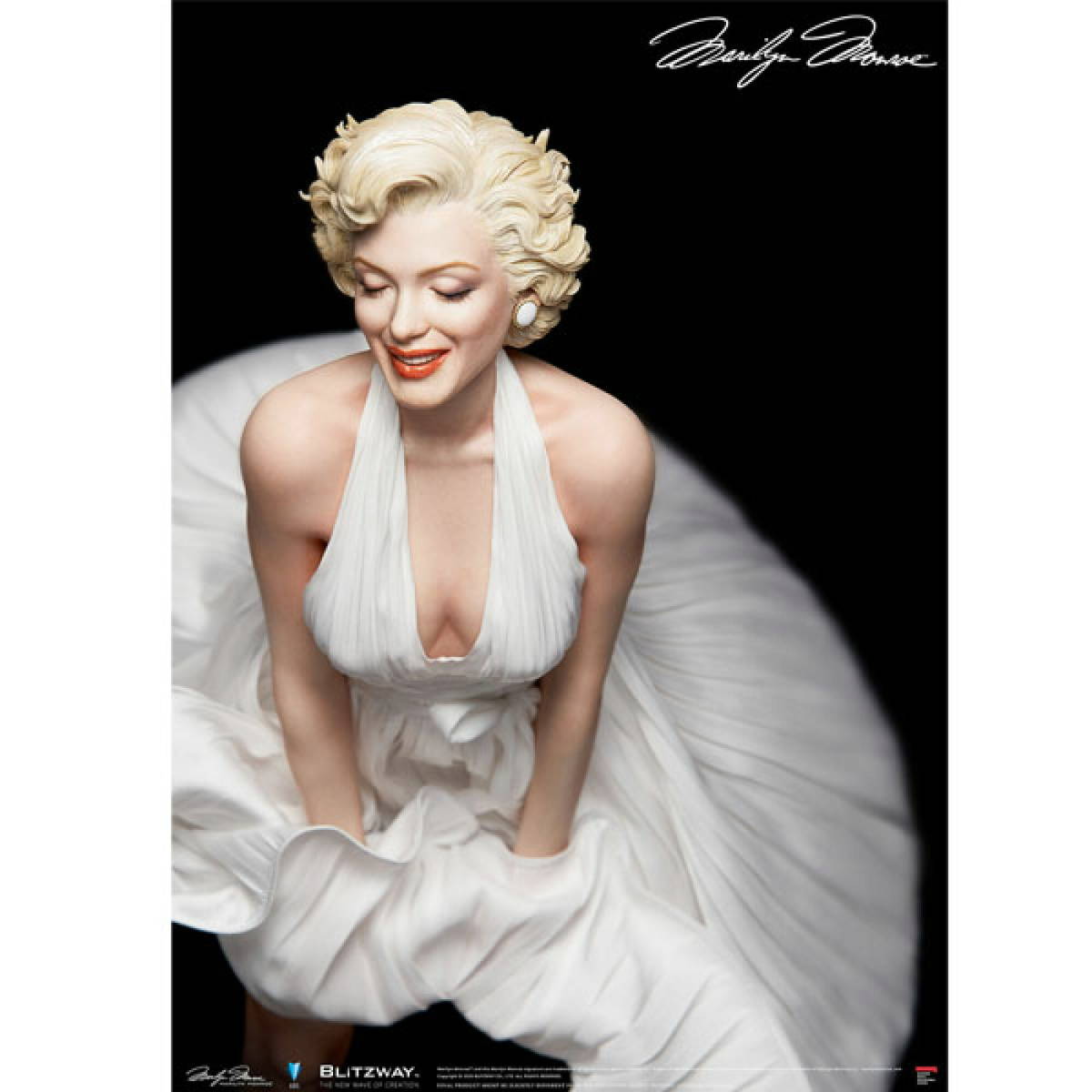 ●○「BLITZWAY/ブリッツウェイ マリリン・モンロー　marilyn monroe 1/4 スケール 樹脂製 ★ フィギュア」 新品未開封○●_画像1