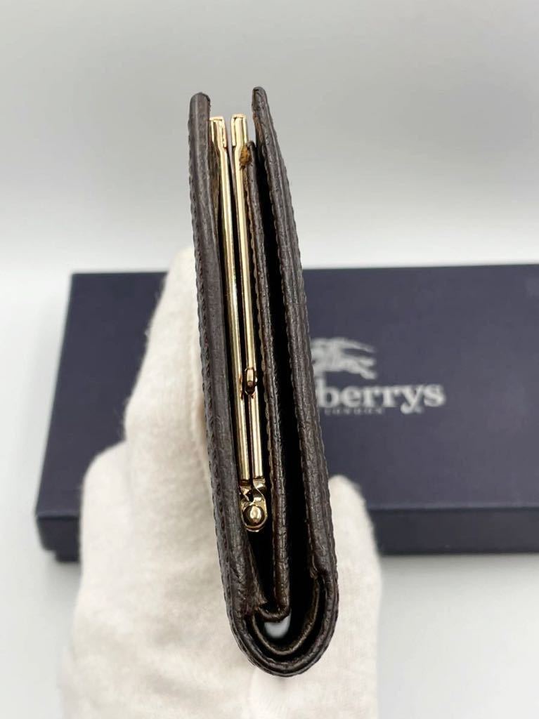 未使用品　バーバリー　二つ折り財布　小銭入れ付き　BURBERRY メンズ　レディース　コインケース　