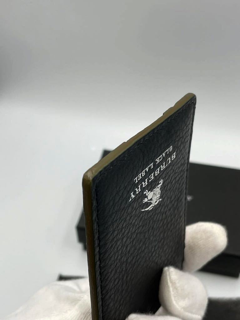 バーバリー ブラックレーベル カードケース ブラック 未使用 メンズ 
