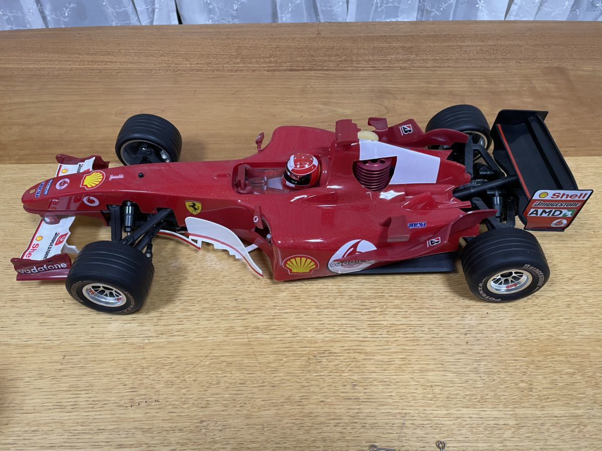 ディアゴスティーニ 1／8 フェラーリ F2004 エンジン ラジコンカー 未