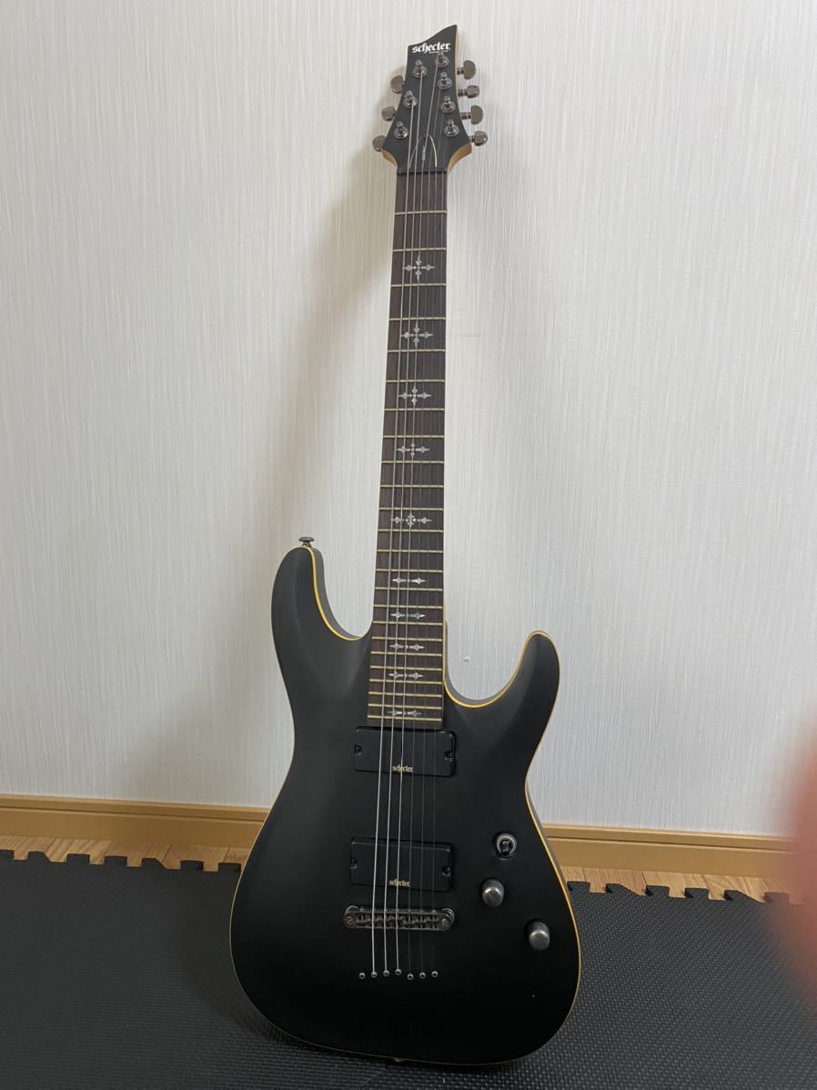 現金特価現金特価SCHECTER シェクター DEMON-6 FR マッドブラック 器材
