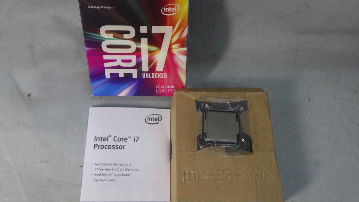 ■INTEL/CPU■インテル Core i7-6700Kプロセッサー [BX80662I76700K]■/1■ ★即決★