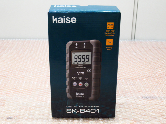 kaise カイセ デジタル回転計 SK-8401 自動車整備用テスター 管理