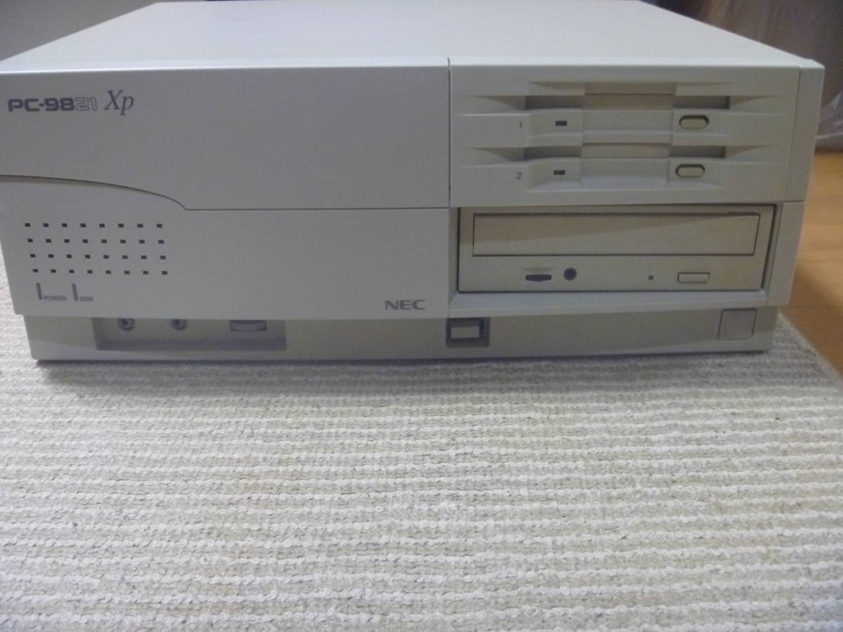 から厳選した PC-9821Xp/C8W　整備済み　動作品　2FDD　メモリ47.6MB　CF1GB デスクトップ