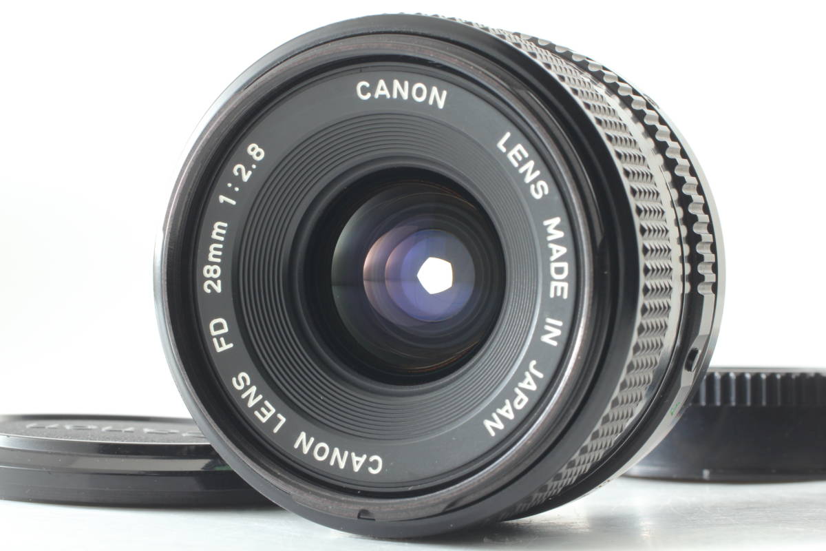 美品】Canon New FD NFD 28mm f2.8 MF Wide Angle Lens キヤノン 広角