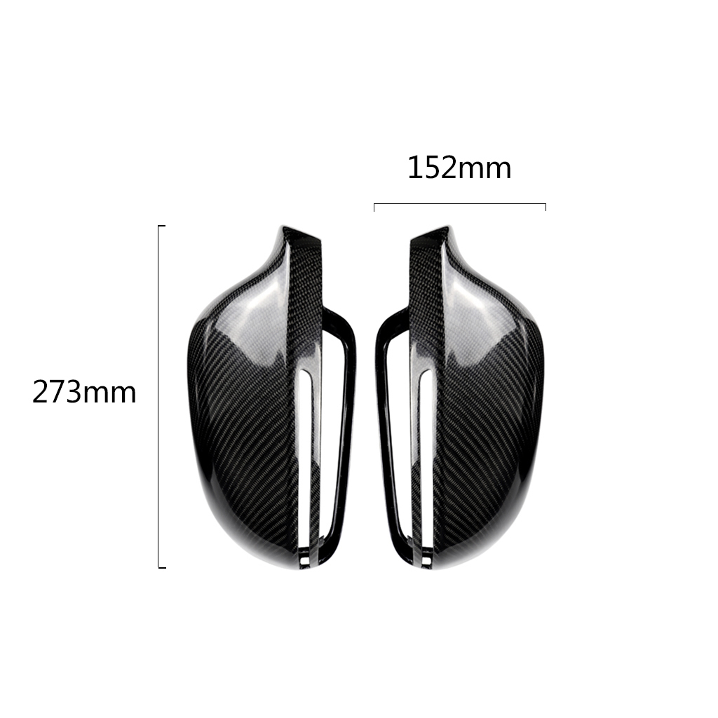 AUDI Audi A4 B8 A6 C6 A5 8T Q3 A3 carbon made exchange type mirror cover assist function none left right set 