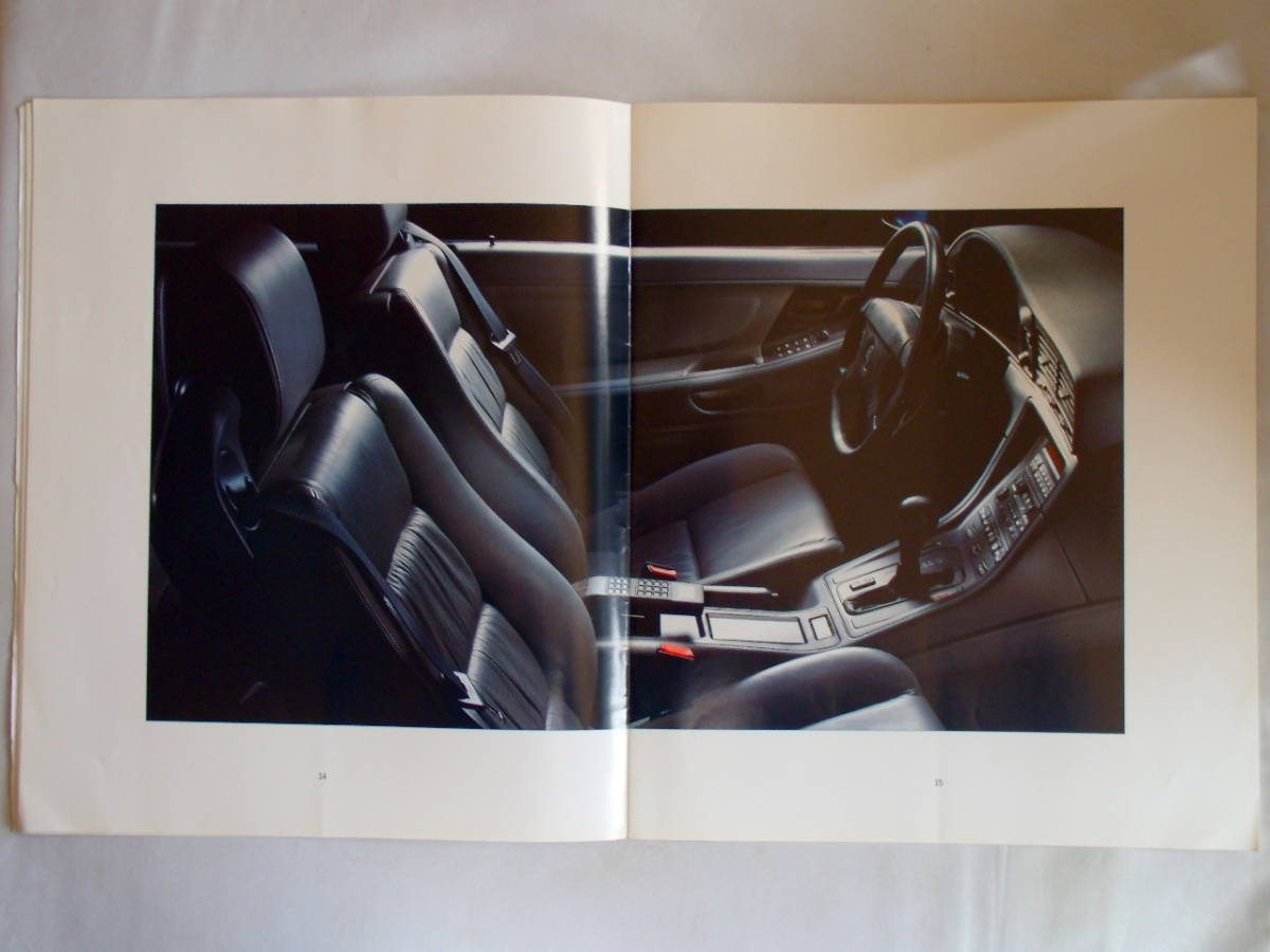 *1990/04*BMW 850i японский язык большой размер каталог *39.*E31 серия *