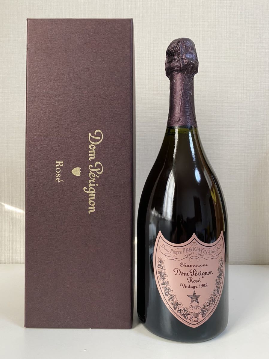 古酒・未開栓】Dom Perignon ドン・ペリニヨン ロゼ ヴィンテージ 1998