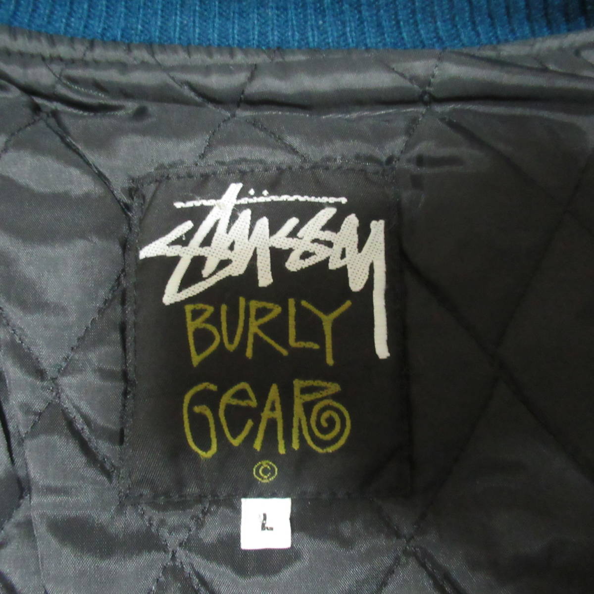 SEAL限定商品】 STUSSY BIG4 スタジャン 4大 都市 90s M スタジャン