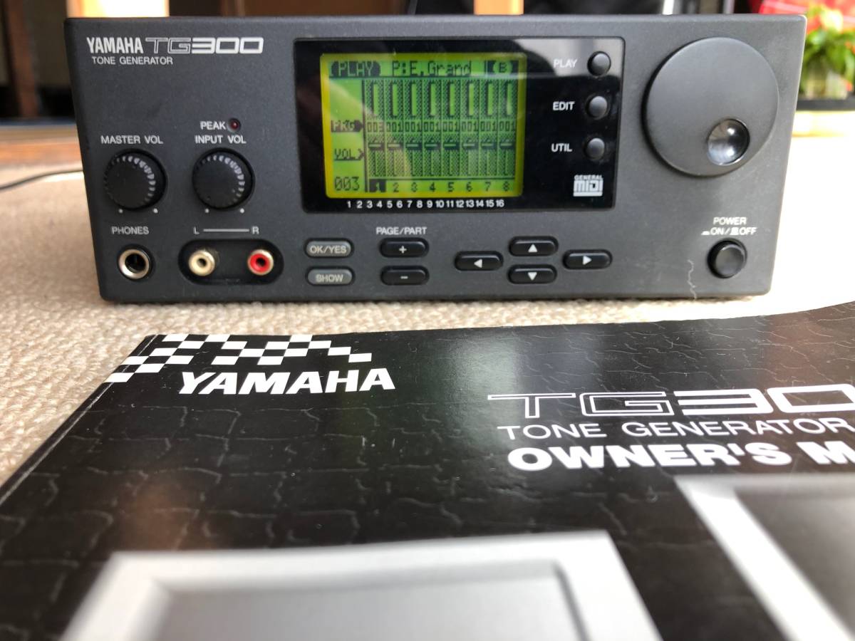 【本日特価】 ⭐美品⭐ヤマハ DTM定番音源 TG-300 音源モジュール 動作確認 - DTM/DAW