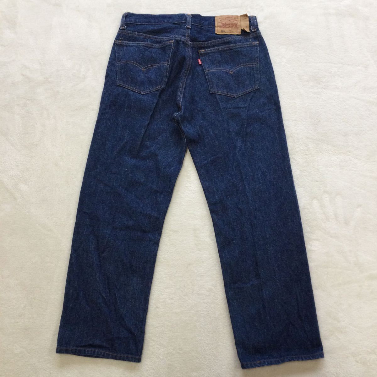 W34 Levis 501 リーバイス デニムパンツ ジーンズ 米国製 USA アメリカ ビンテージ 濃紺 501XX LVC 90s vintage Levis デッドストック_画像1