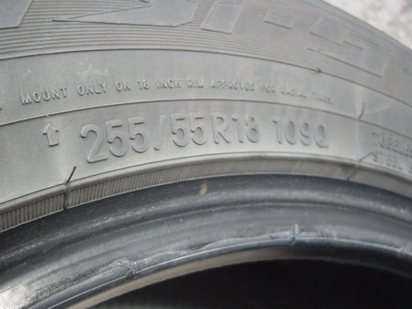 ◎T394 255/55R18 4本 2013年45週製 TOYO GSi-5 中古スタッドレスタイヤ トーヨー 13年45週製★富山市★_画像9