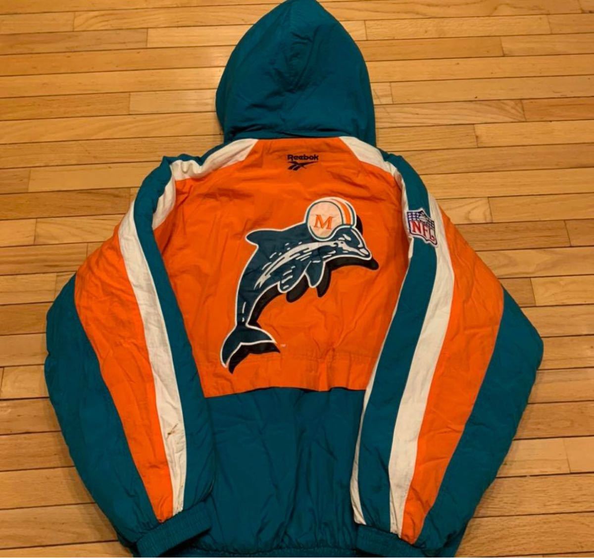 Reebok NFL Dolphinsドルフィンズ 中綿ジャケット | labiela.com