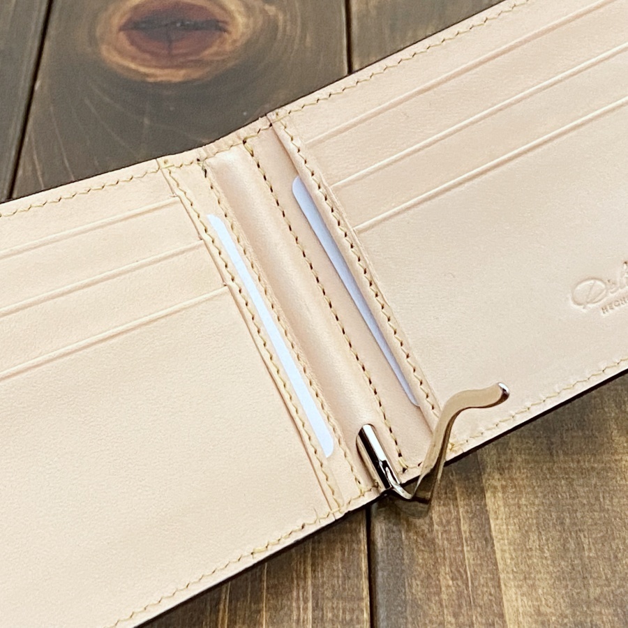 SALE】CORDVAN コードバン レア マネークリップ 新喜皮革 オイル