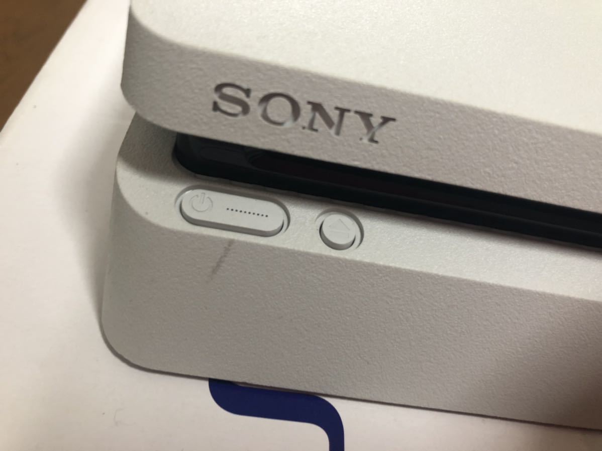 SONY PlayStation4 500GB グレイシャーホワイトCUH-2100AB02 中古 動作確認済_画像2
