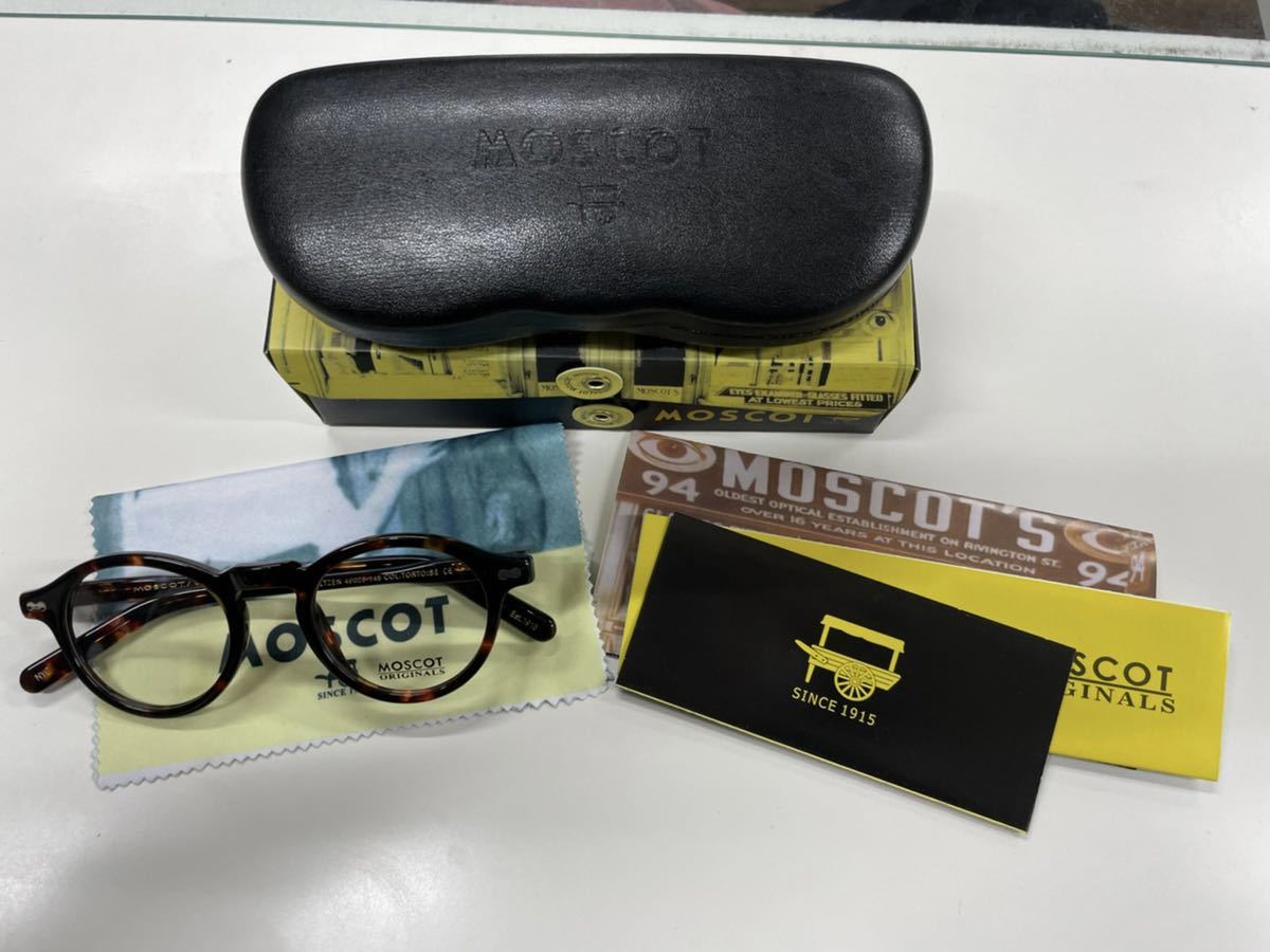 MOSCOT モスコット メガネ MILTZEN ミルツェン デミブラウン 鼈甲