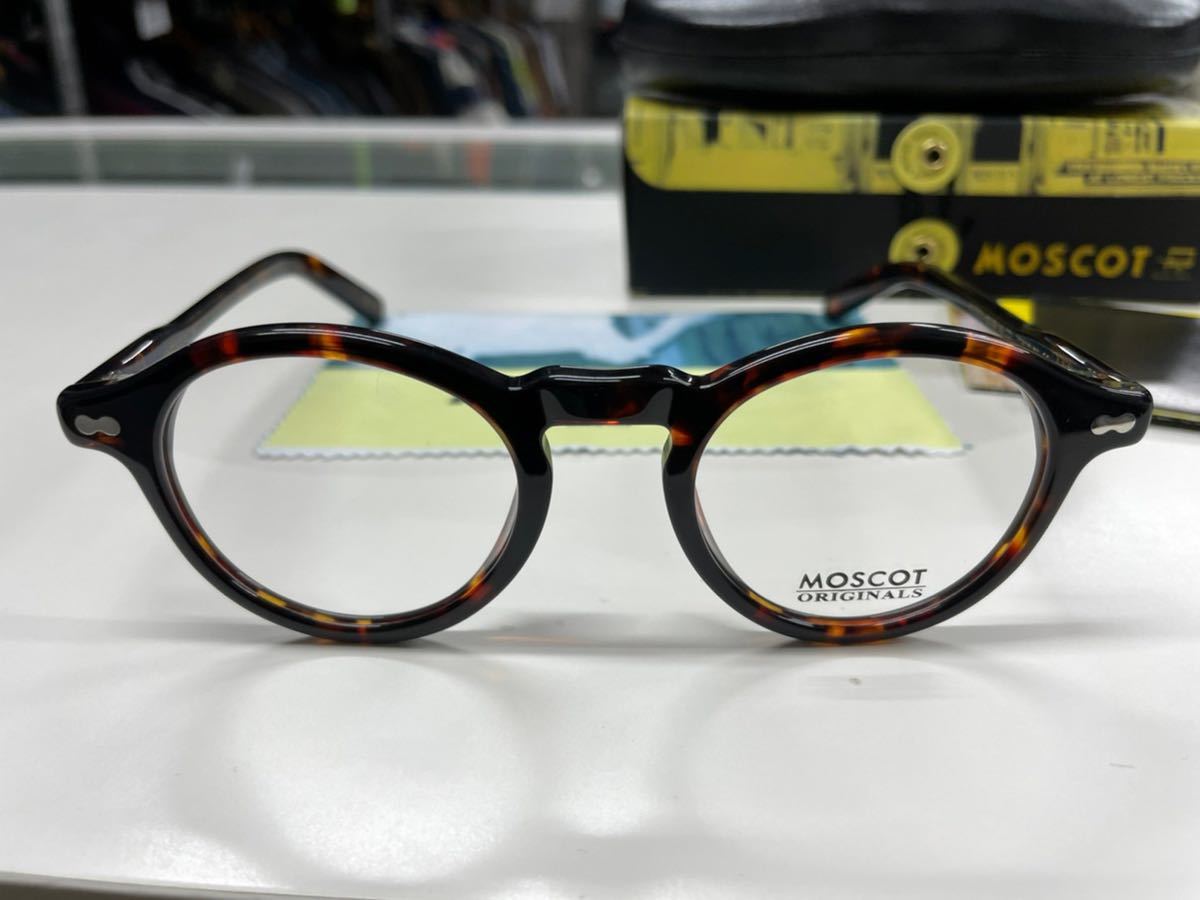 MOSCOT モスコット メガネ MILTZEN ミルツェン デミブラウン 鼈甲